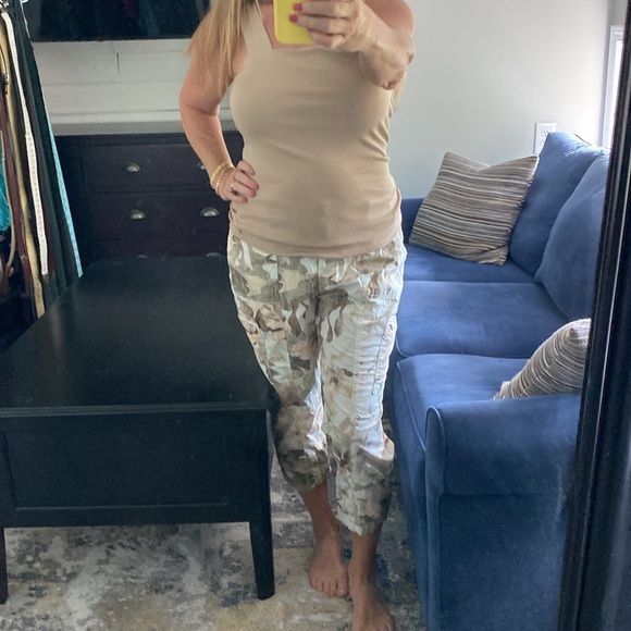 Cache Tan Wise strap Sleeveless size large - Picture 3 of 8